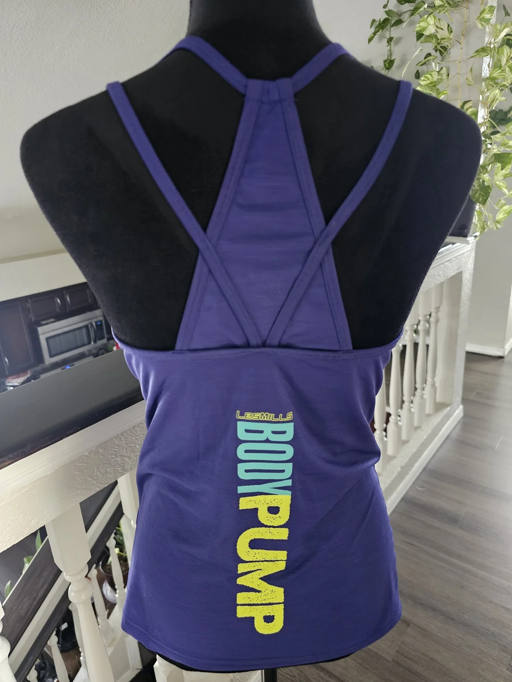 Size S Women’s Reebok Body Pump Les Mills Tank-Top - Purple - Picture 3 of 7